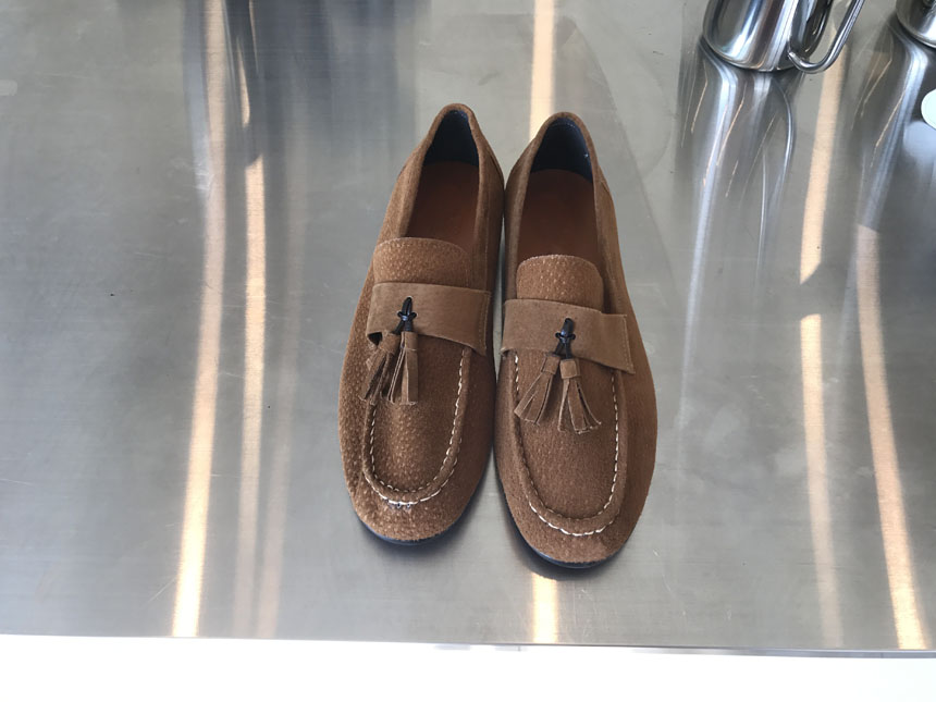 Men's Handmade Suede Tassel Loafers 7 Color Men