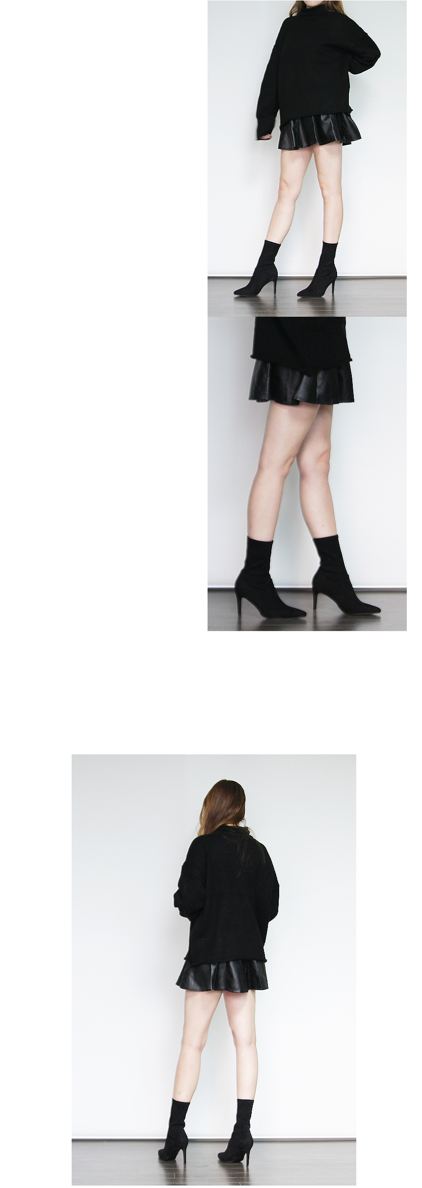 Fine Steel Angle Suede Boots Sexy look Good grip G