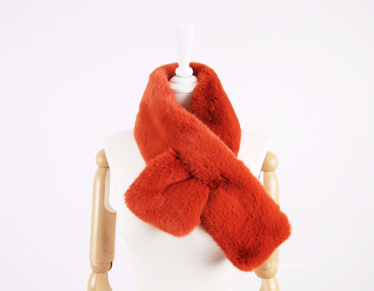 Fake Fur Mink Shawl 13color Muffler Eco Fur Fur We