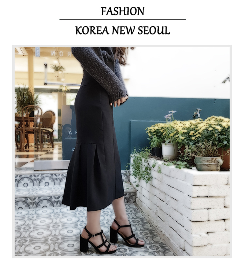 Latest Fall Winter 2017 Brown Skirts Mermaid Women
