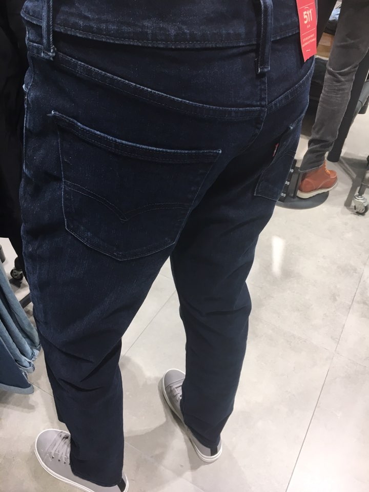 Korea Jeans Pants Levis S Men's Slim Fit Denim 