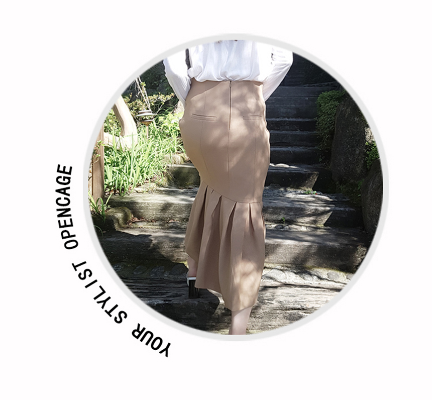 Latest Fall Winter 2017 Brown Skirts Mermaid Women