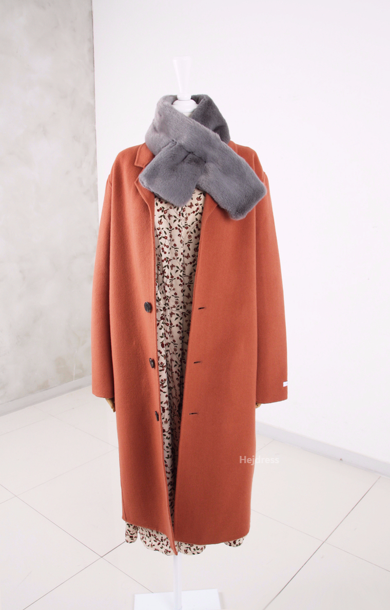 Fake Fur Mink Shawl 13color Muffler Eco Fur Fur We
