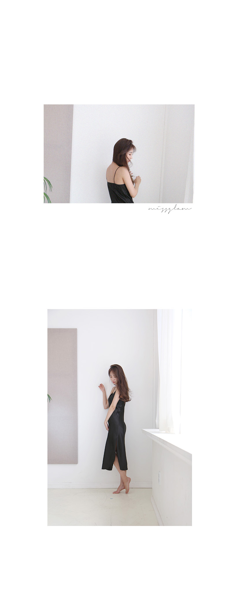 Satin Maxi Slip Silk Long Dress One Piece Pajamas 