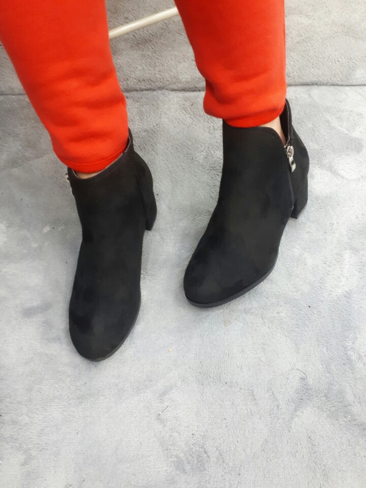 Women's Sesame Angle Boots Ankle Booty Shoes Mi