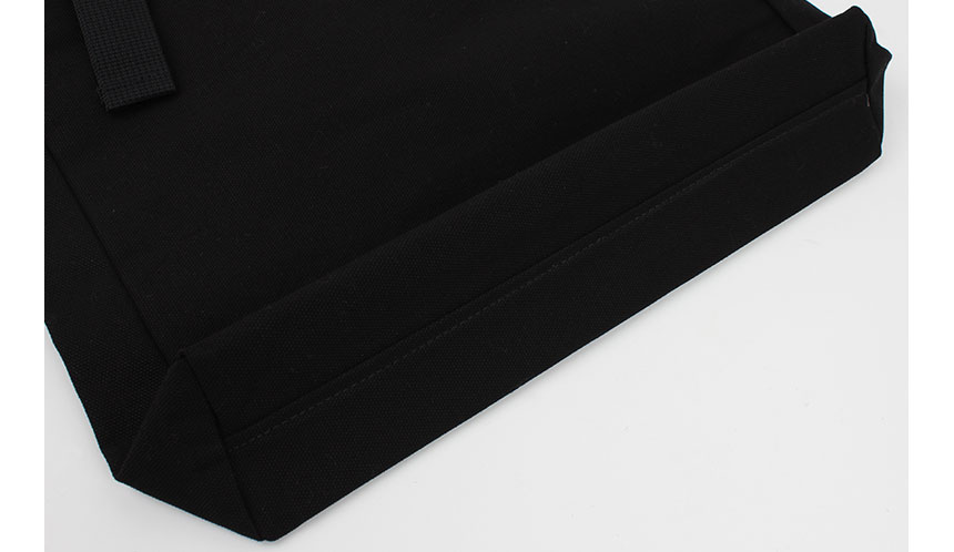 Shoulder Pocket Eco Back Lettering Canvas Bag Dail