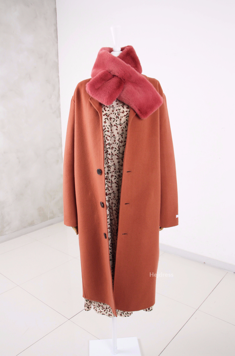 Fake Fur Mink Shawl 13color Muffler Eco Fur Fur We