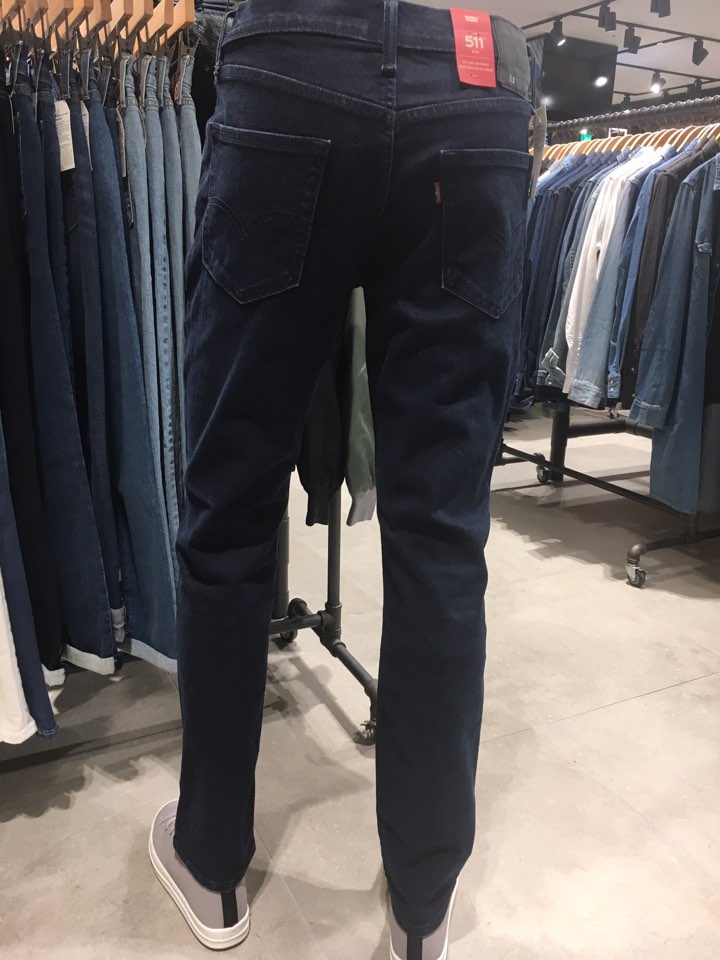 Korea Jeans Pants Levis S Men's Slim Fit Denim 