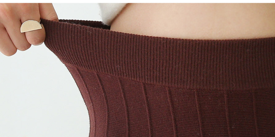 Knit Flare Long Skirts Charlotte A Line 30 Women F