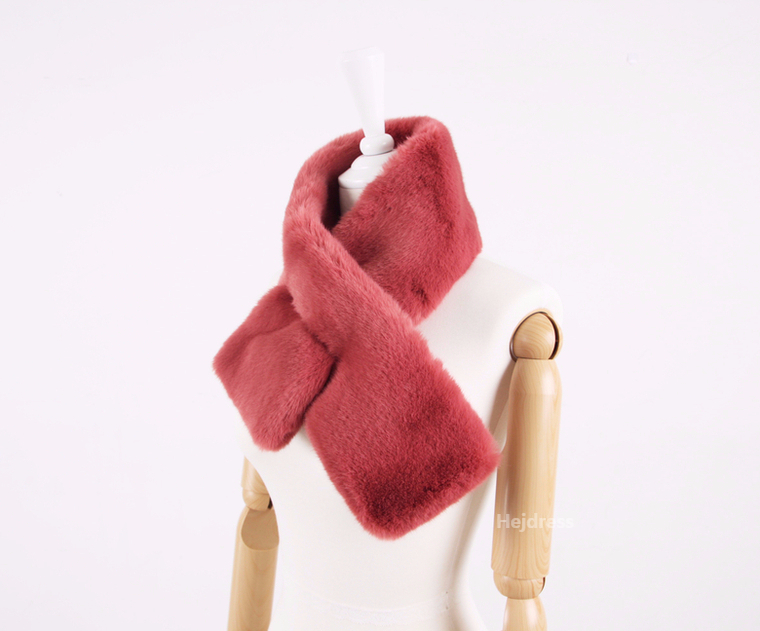 Fake Fur Mink Shawl 13color Muffler Eco Fur Fur We