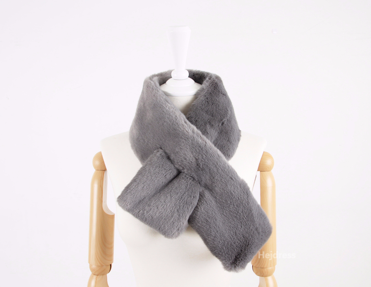 Fake Fur Mink Shawl 13color Muffler Eco Fur Fur We