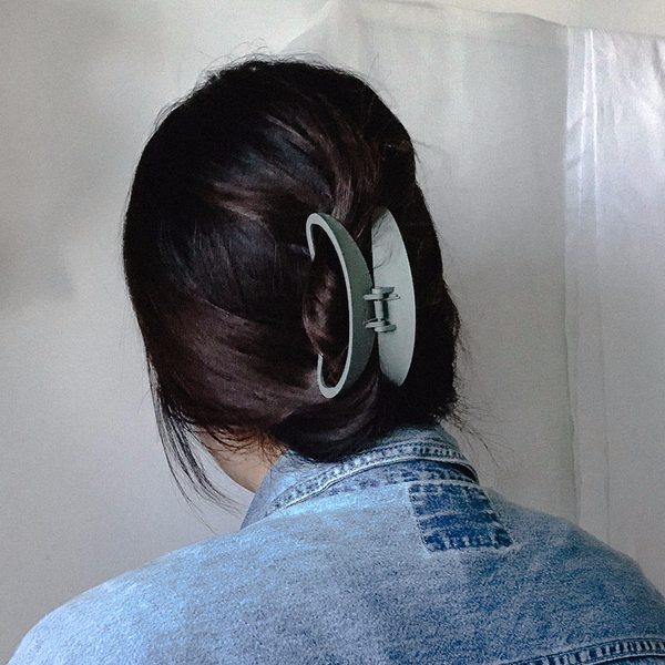 Hair Accessories Basic Black Big Tongue Pin Long H