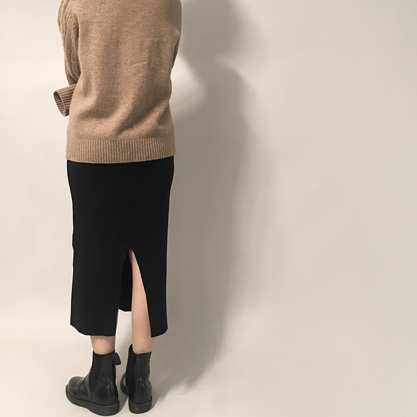 Second Beige Goliath Cut Skirt 3color Girls Long S