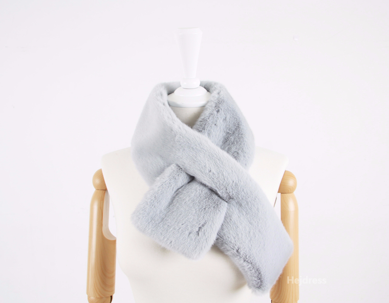 Fake Fur Mink Shawl 13color Muffler Eco Fur Fur We