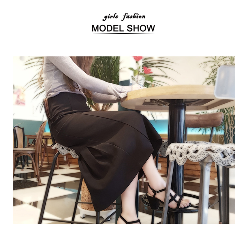 Latest Fall Winter 2017 Brown Skirts Mermaid Women