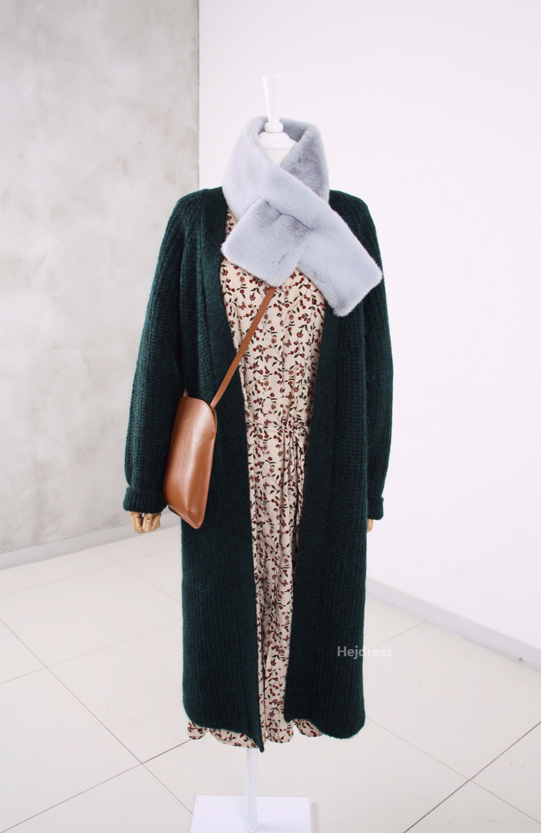 Fake Fur Mink Shawl 13color Muffler Eco Fur Fur We