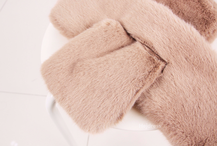 Fake Fur Mink Shawl 13color Muffler Eco Fur Fur We