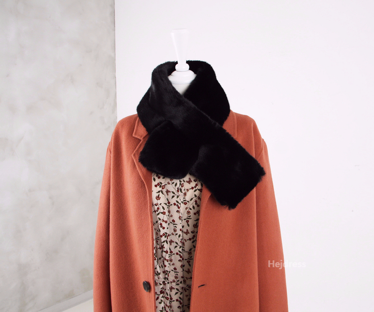 Fake Fur Mink Shawl 13color Muffler Eco Fur Fur We