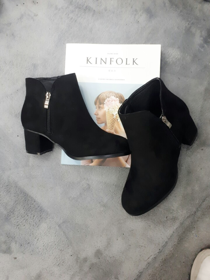 Women's Sesame Angle Boots Ankle Booty Shoes Mi