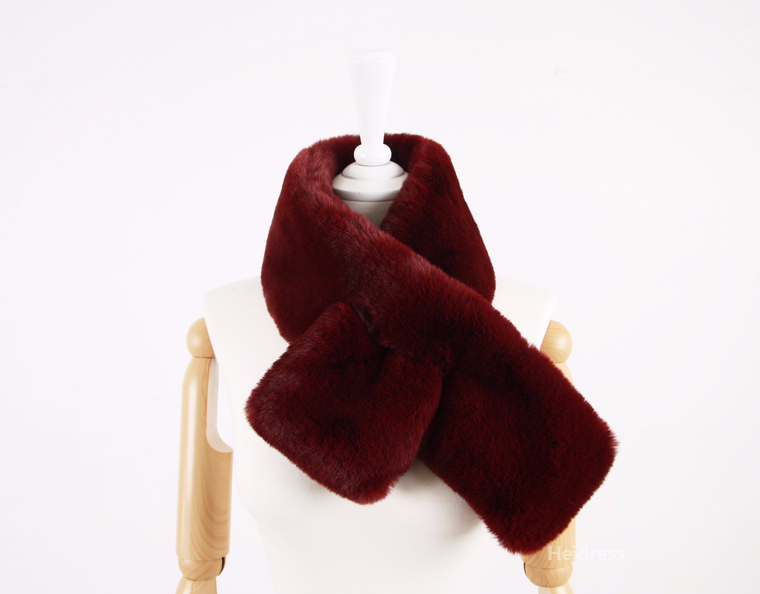 Fake Fur Mink Shawl 13color Muffler Eco Fur Fur We