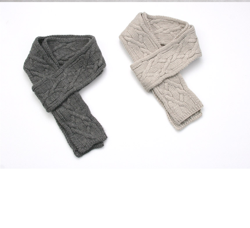 Short small petit muffler men shawl woman couple f