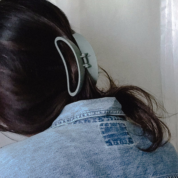 Hair Accessories Basic Black Big Tongue Pin Long H