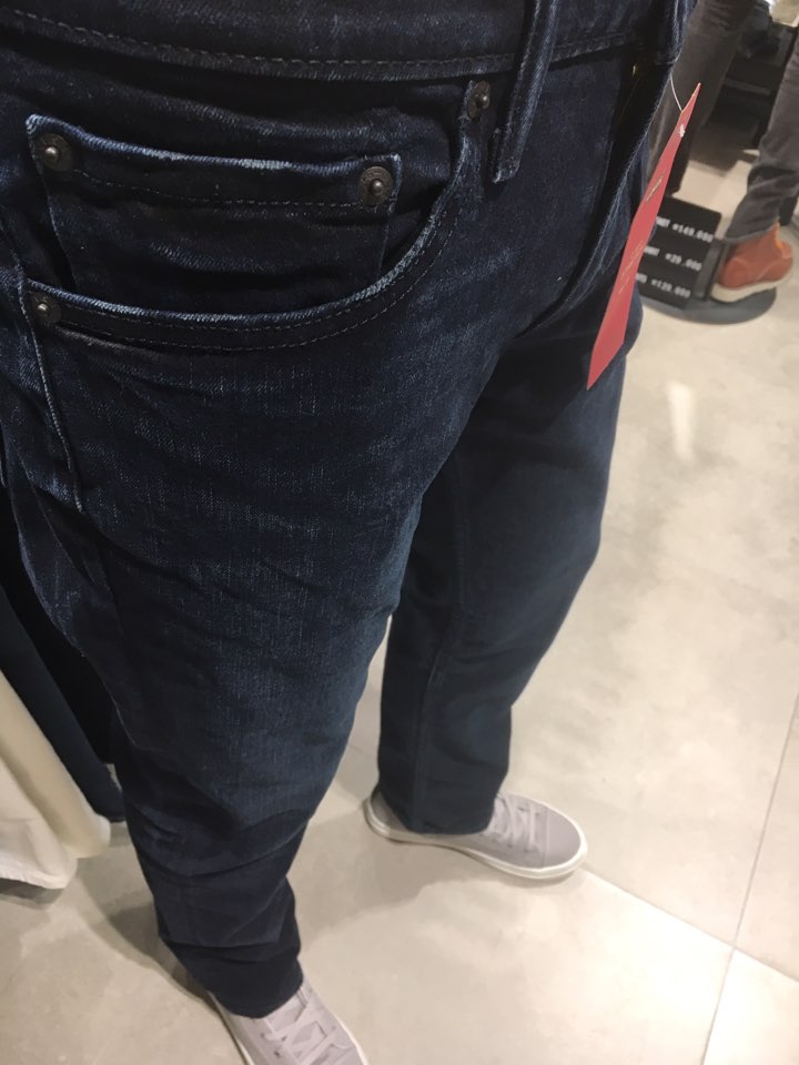 Korea Jeans Pants Levis S Men's Slim Fit Denim 