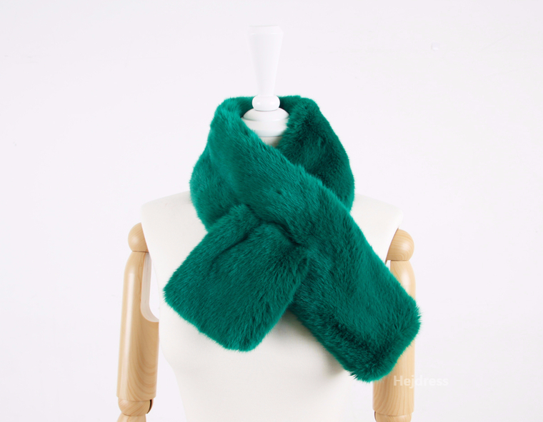 Fake Fur Mink Shawl 13color Muffler Eco Fur Fur We