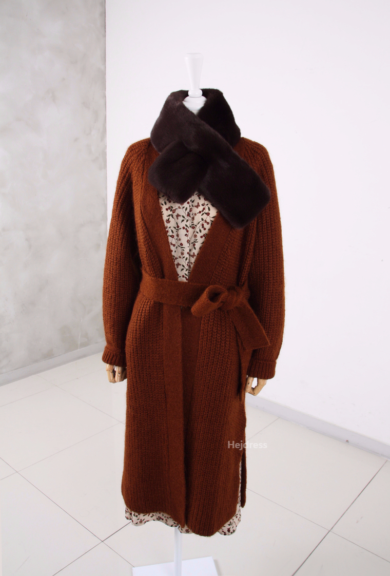 Fake Fur Mink Shawl 13color Muffler Eco Fur Fur We