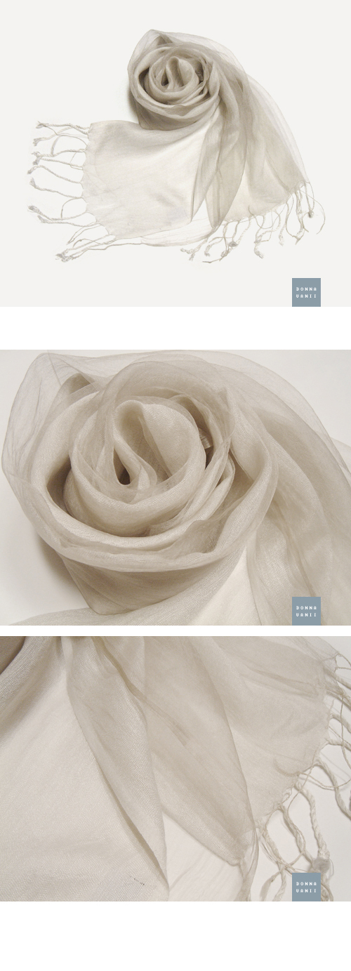 Balloon Silk 50% Color Scarf Scarf 7 Color Fall Ch