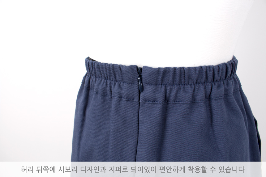 Pocket Detail Mini Skirt Lovely Pastel Campus Look