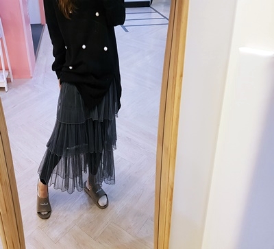 Kang Kang Long Skirt Sun My Way Chiffon Autumn Ben