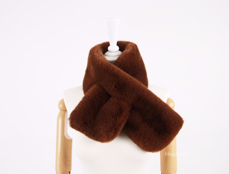Fake Fur Mink Shawl 13color Muffler Eco Fur Fur We