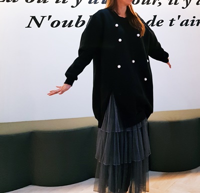 Kang Kang Long Skirt Sun My Way Chiffon Autumn Ben