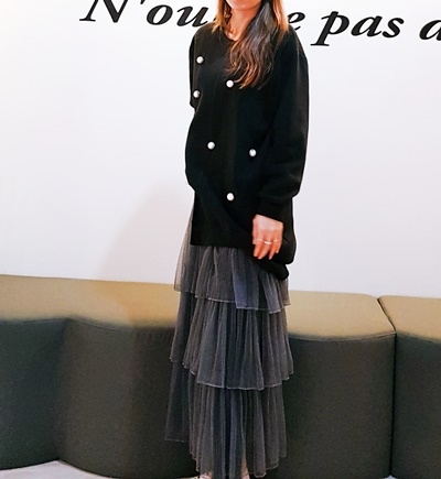 Kang Kang Long Skirt Sun My Way Chiffon Autumn Ben