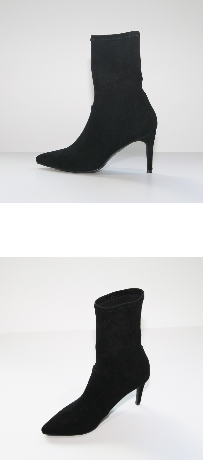 Fine Steel Angle Suede Boots Sexy look Good grip G