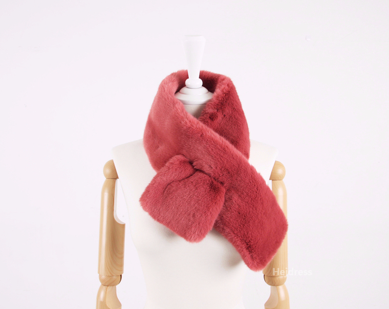 Fake Fur Mink Shawl 13color Muffler Eco Fur Fur We