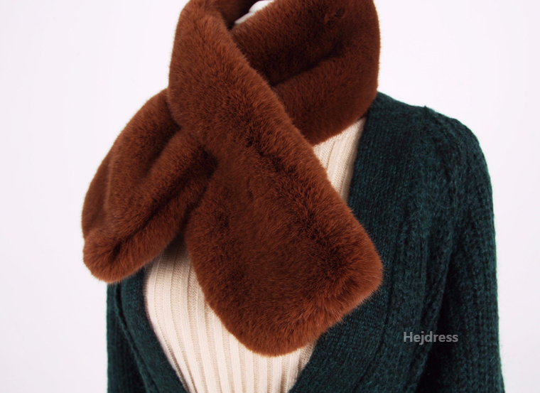 Fake Fur Mink Shawl 13color Muffler Eco Fur Fur We