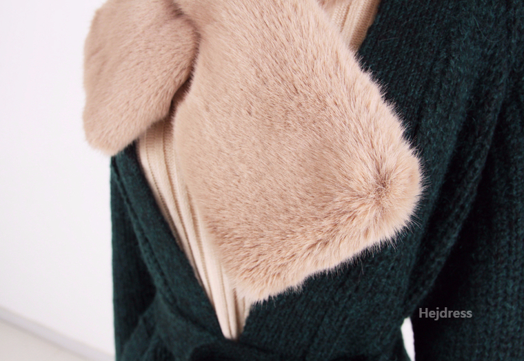 Fake Fur Mink Shawl 13color Muffler Eco Fur Fur We