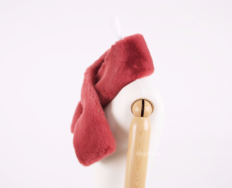 Fake Fur Mink Shawl 13color Muffler Eco Fur Fur We