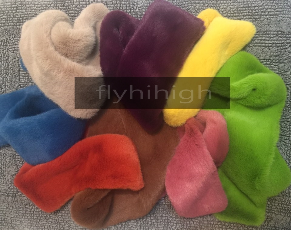 Fake fur eco fur shawl celebrity sponsor fake fur 