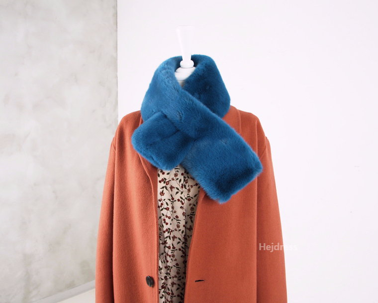 Fake Fur Mink Shawl 13color Muffler Eco Fur Fur We