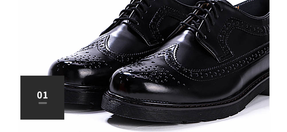 BSQT 475 Width Tip Derby Dress Shoes Brown 20's