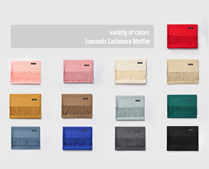 Cashmere muffler 13 color Couple gift man warm cle