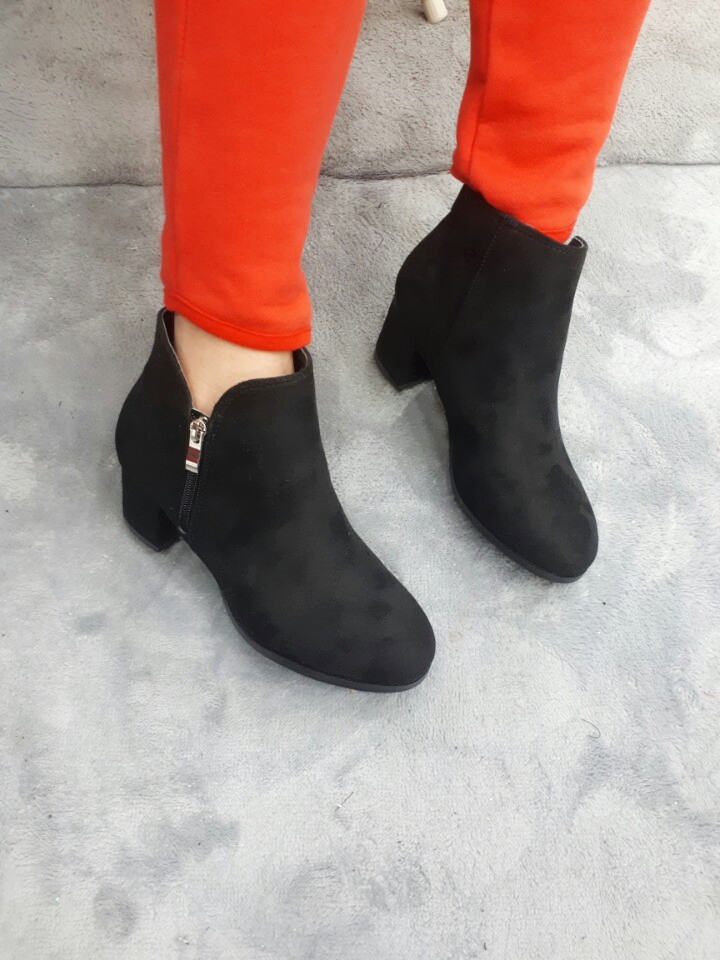 Women's Sesame Angle Boots Ankle Booty Shoes Mi