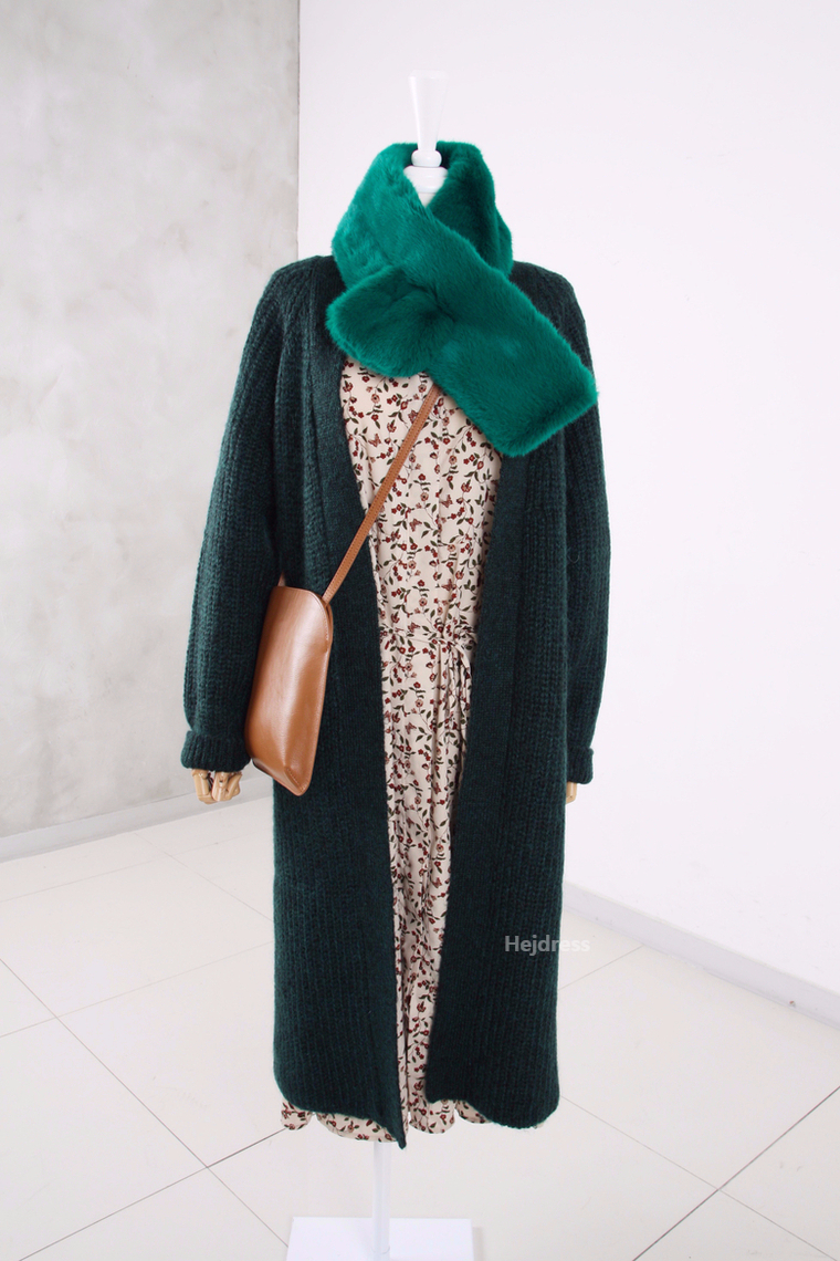Fake Fur Mink Shawl 13color Muffler Eco Fur Fur We