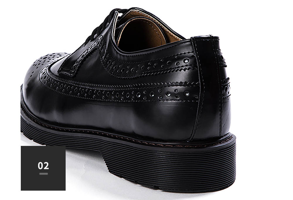 BSQT 475 Width Tip Derby Dress Shoes Brown 20's