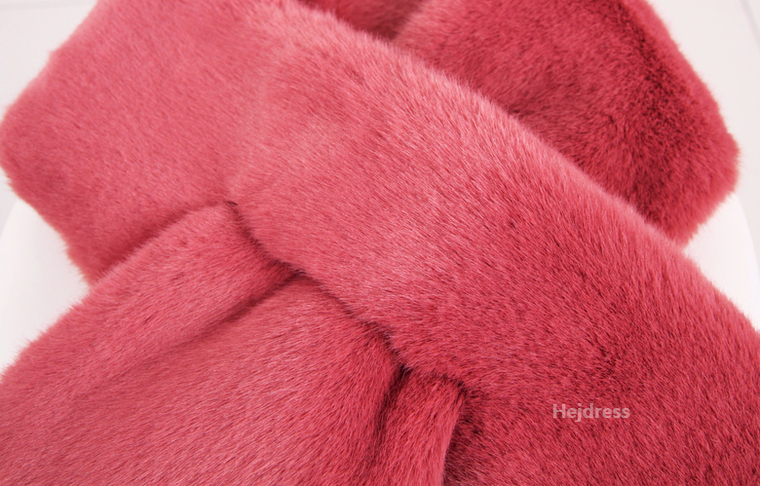 Fake Fur Mink Shawl 13color Muffler Eco Fur Fur We