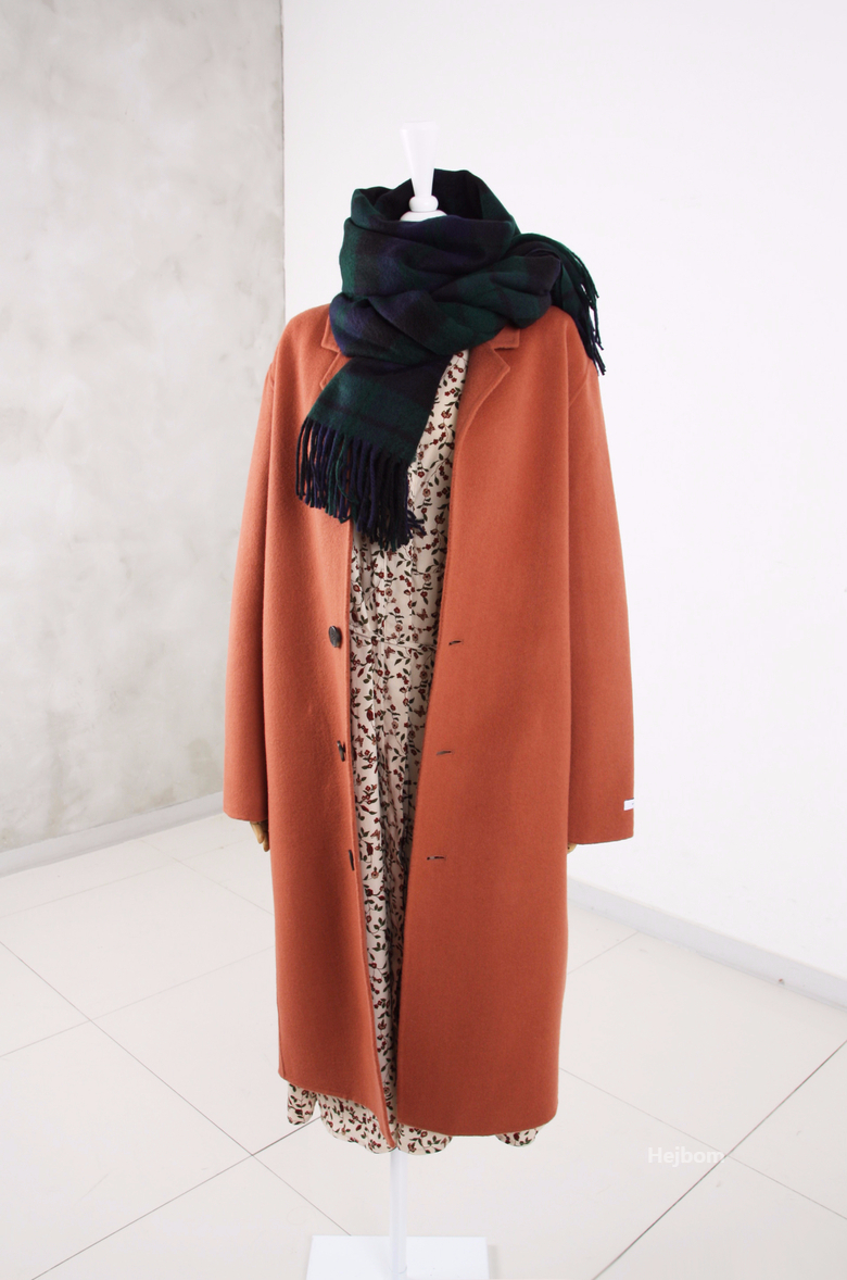 Tartan Check Shawl Muffler Winter Warm Pattern