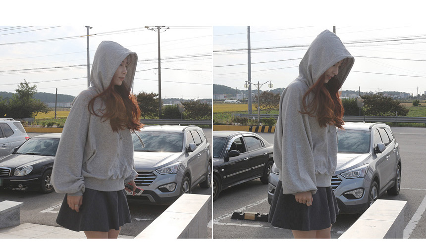 A line flare knit mini skirt Black, gray female Vi